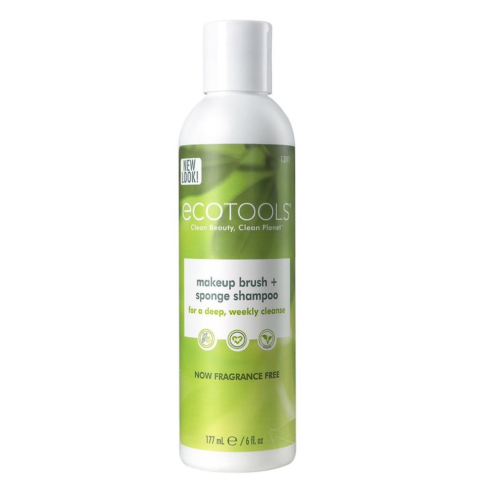 NEW! EcoTools Makeup Brush Cleansing Brush Shampoo